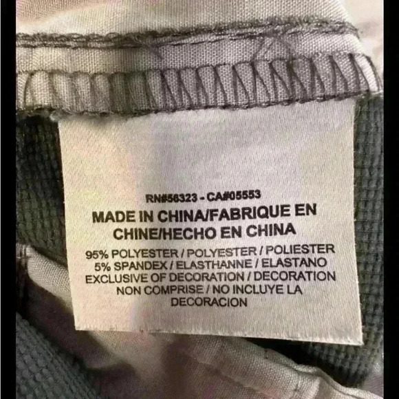 Nike Pants Men 34/32 Novelty Golf Tour Performance Chino Pin Striped Gray - Picture 4 of 5